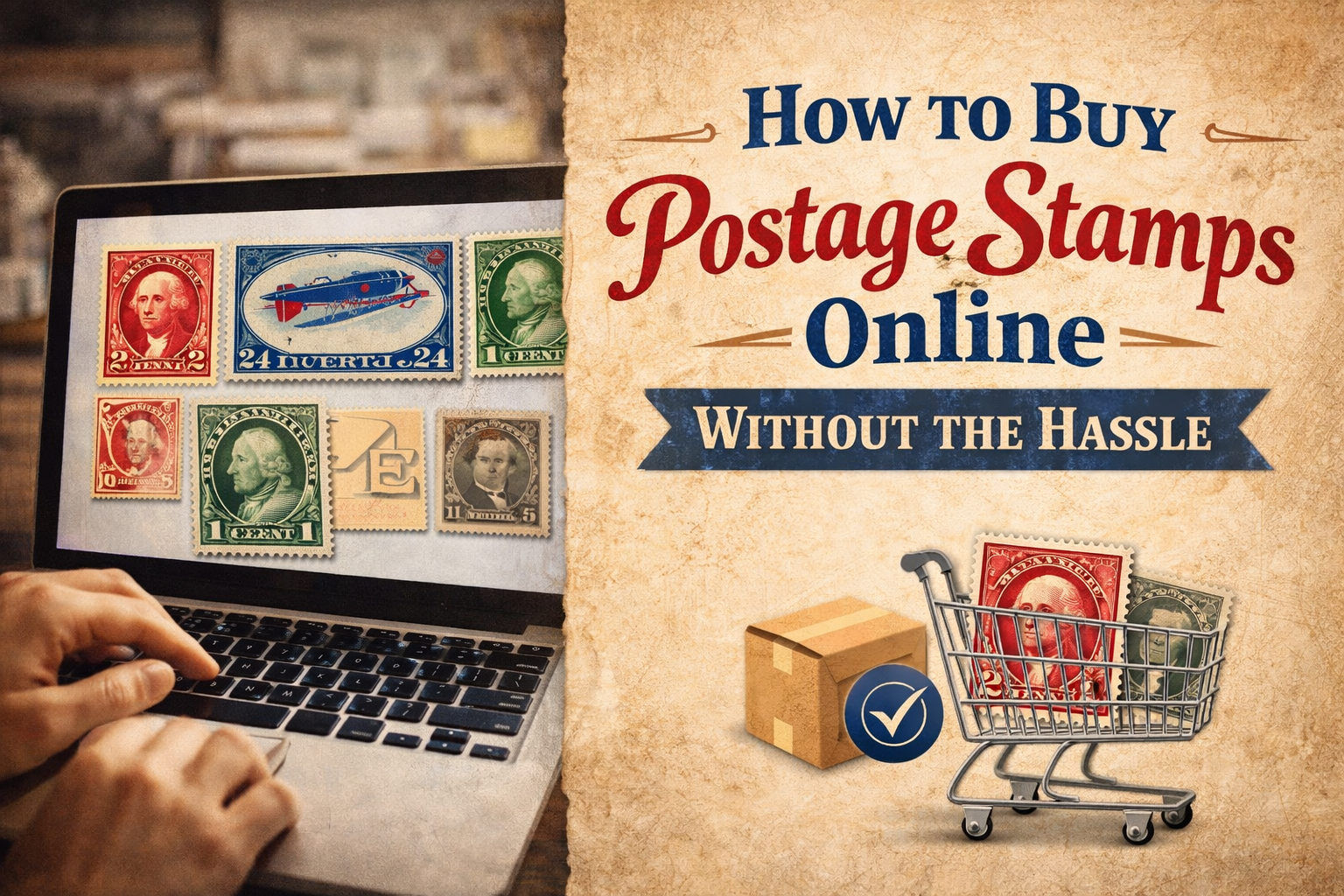 How to Buy Postage Stamps Online Without the Hassle