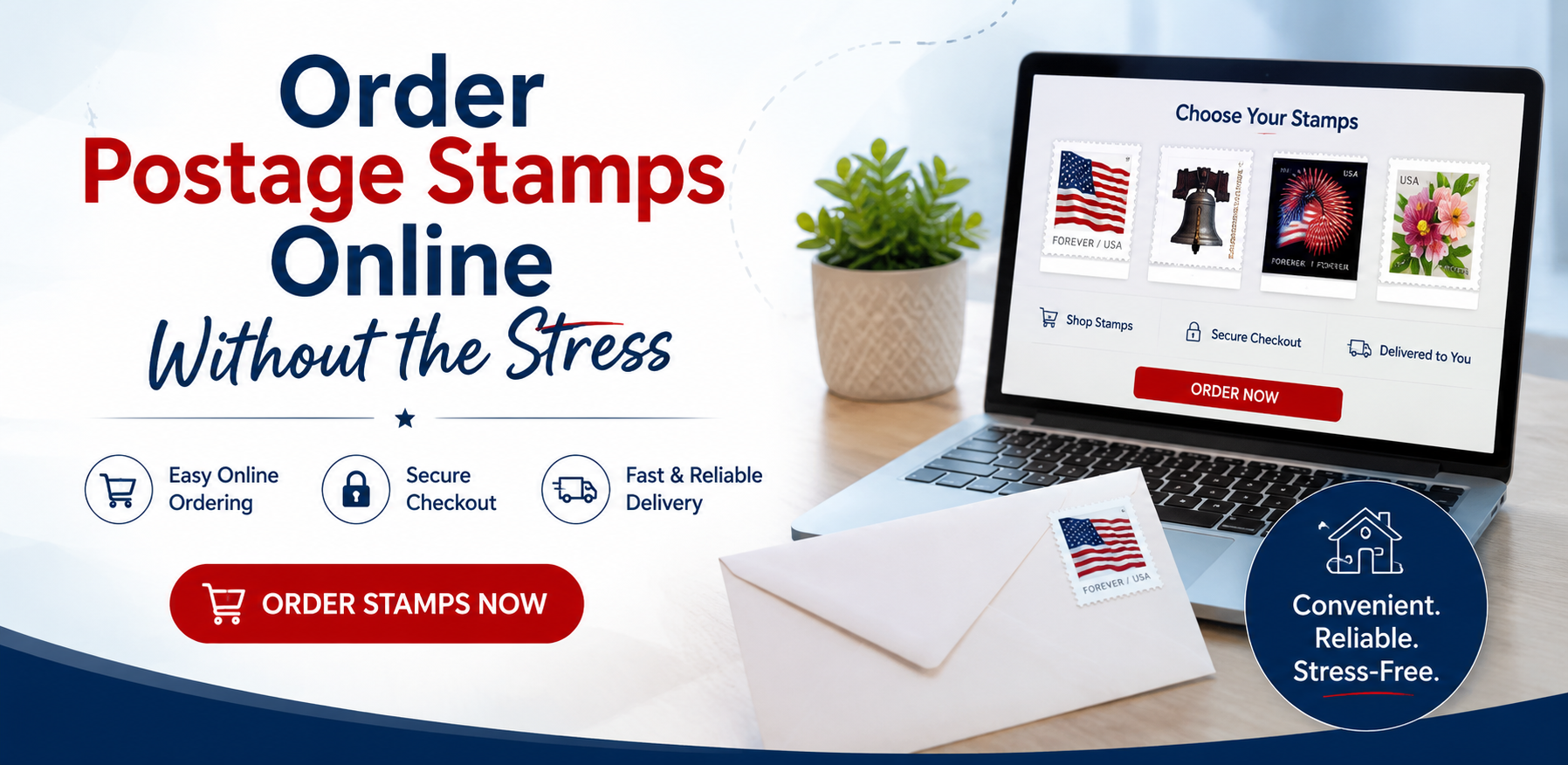 Order Postage Stamps Online Without the Stress