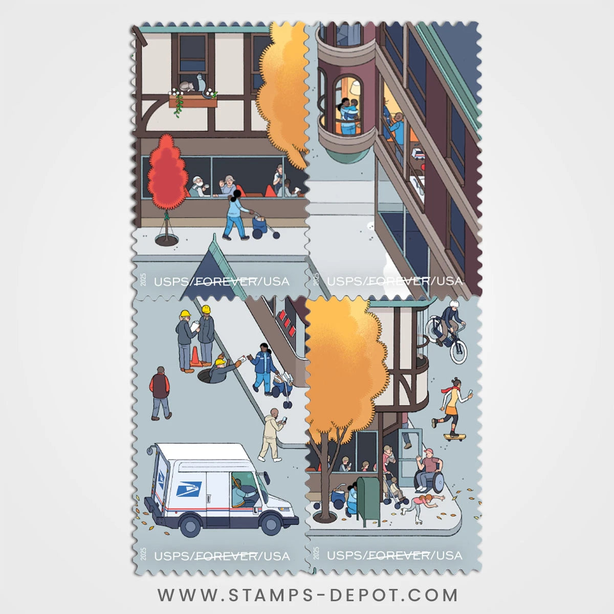 250 Years of Delivering Stamps