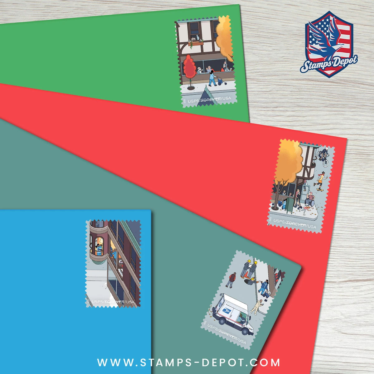 250 Years of Delivering Stamps