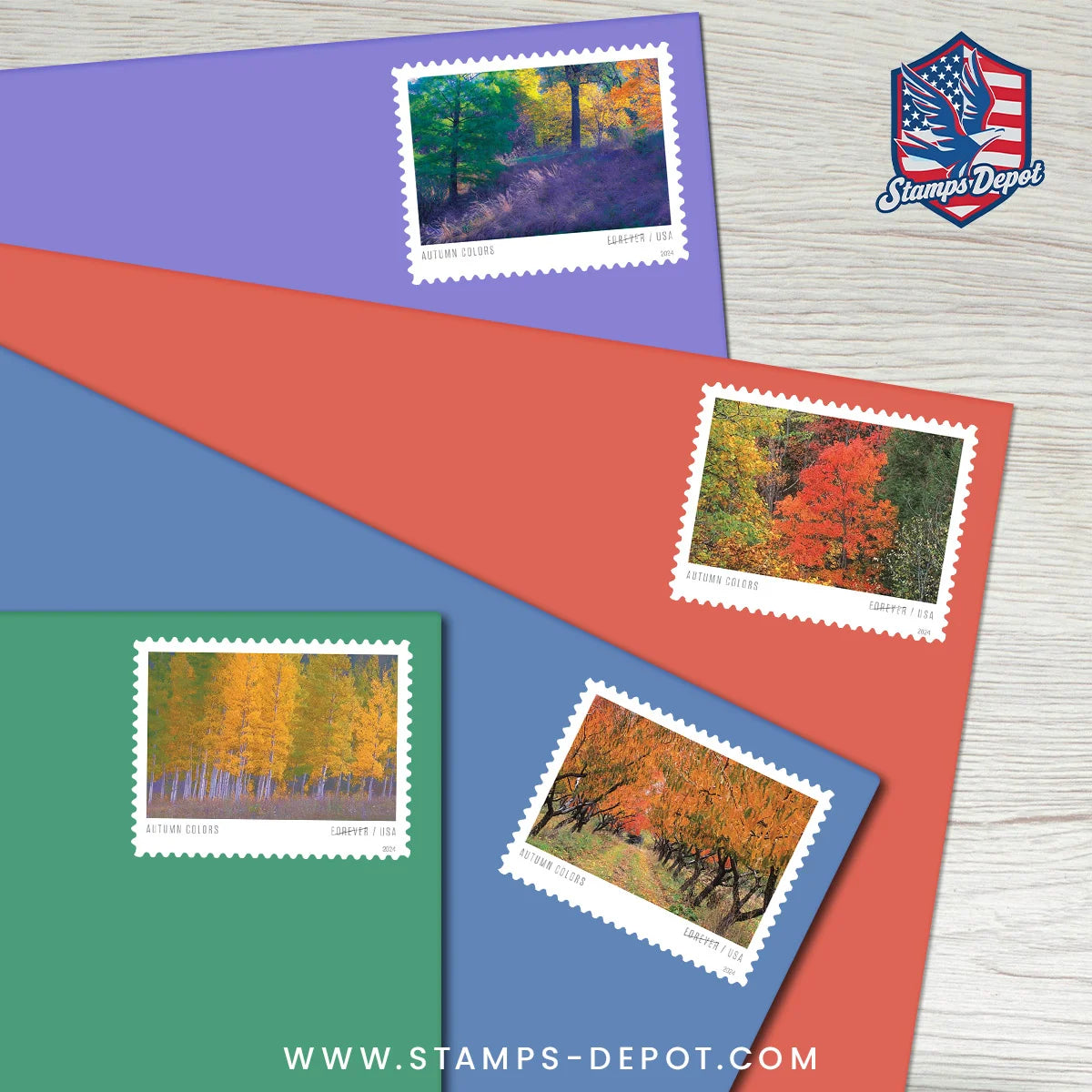 Autumn Colors Stamps
