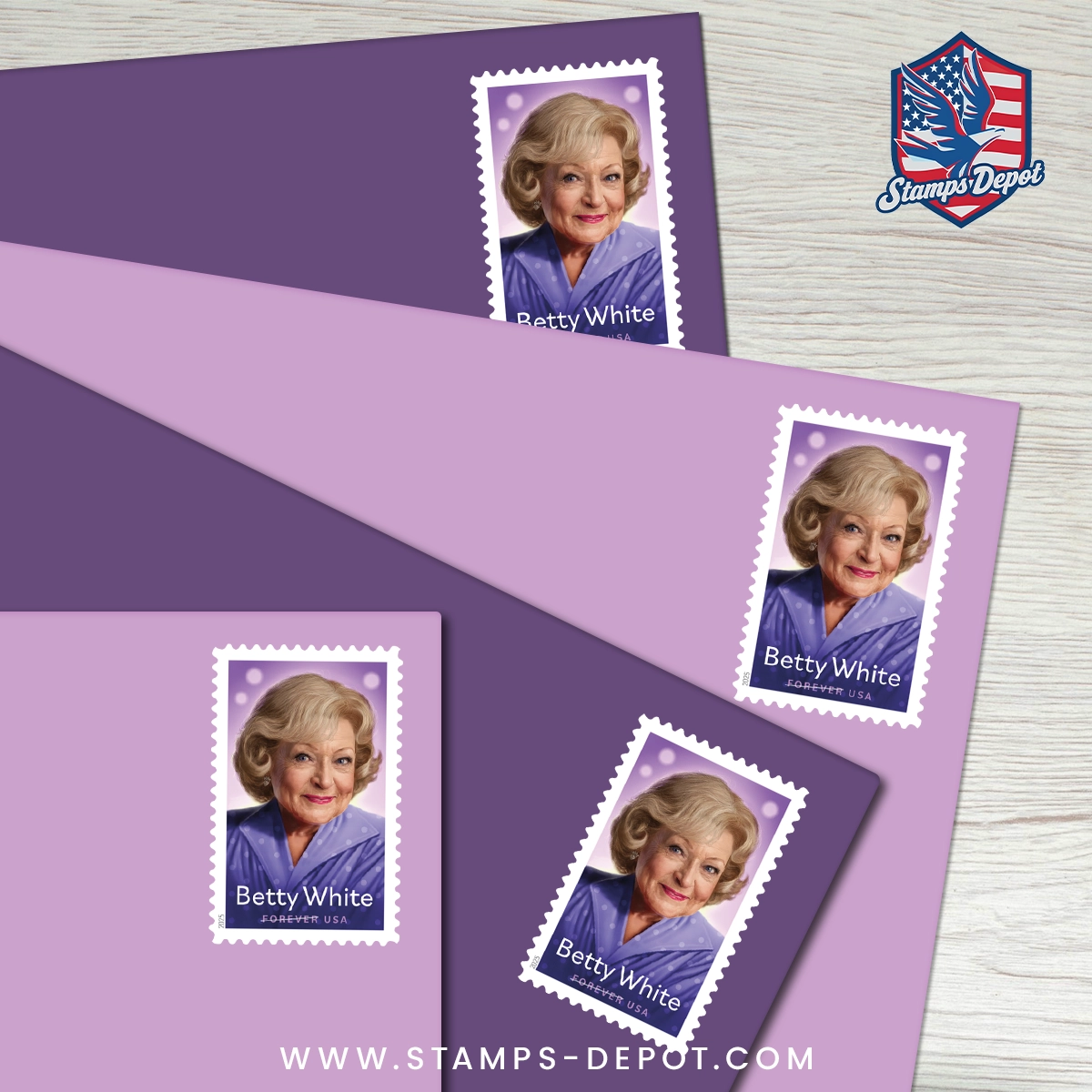 Betty White Stamps