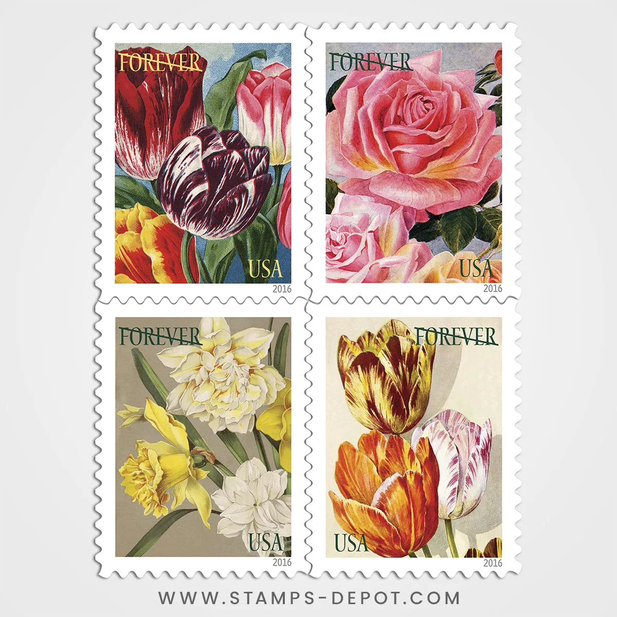 Botanical Art Stamps