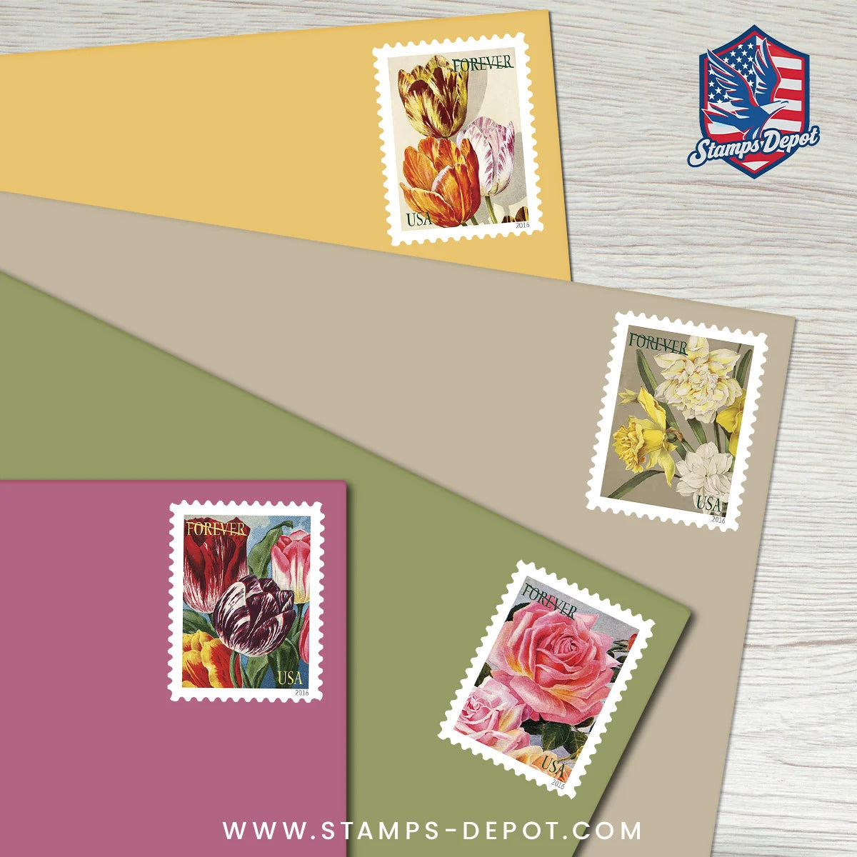 Botanical Art Stamps