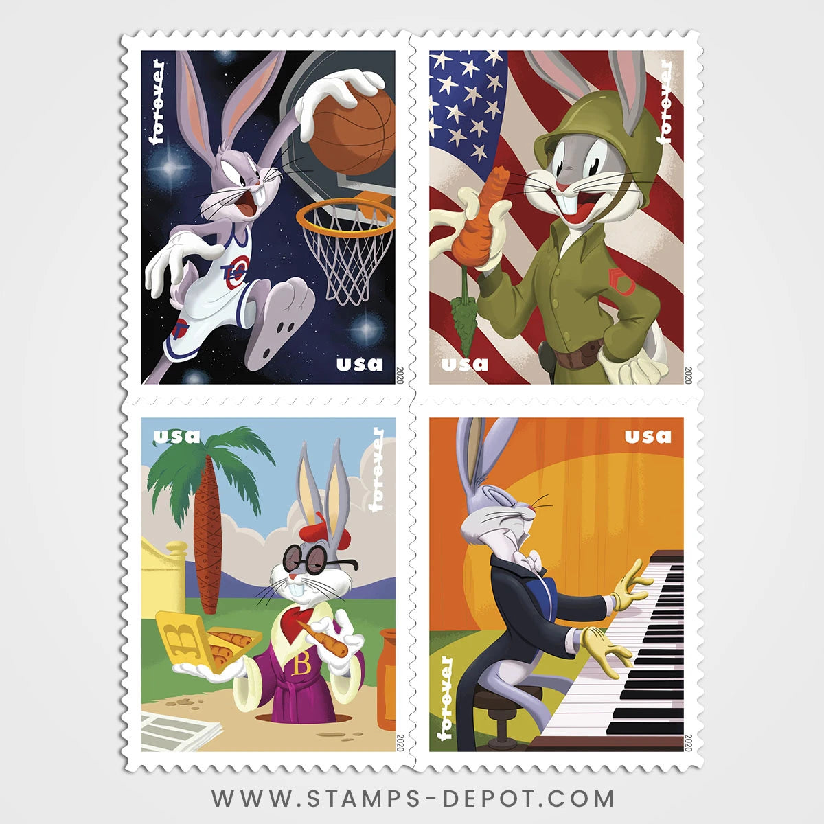 Bugs Bunny Stamps