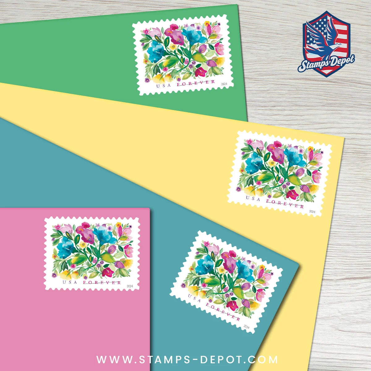 Celebration Blooms Stamps