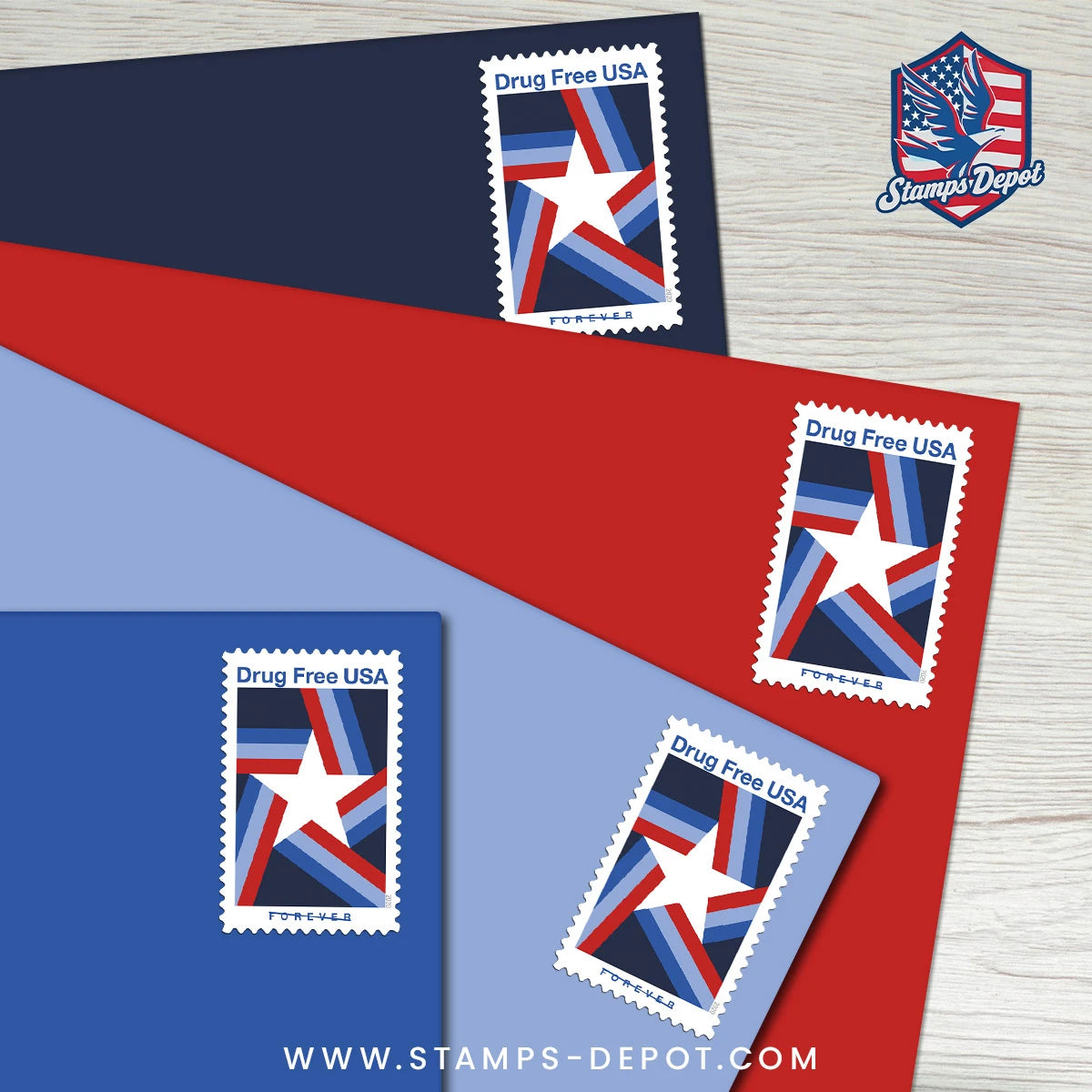 Drug Free USA Stamps