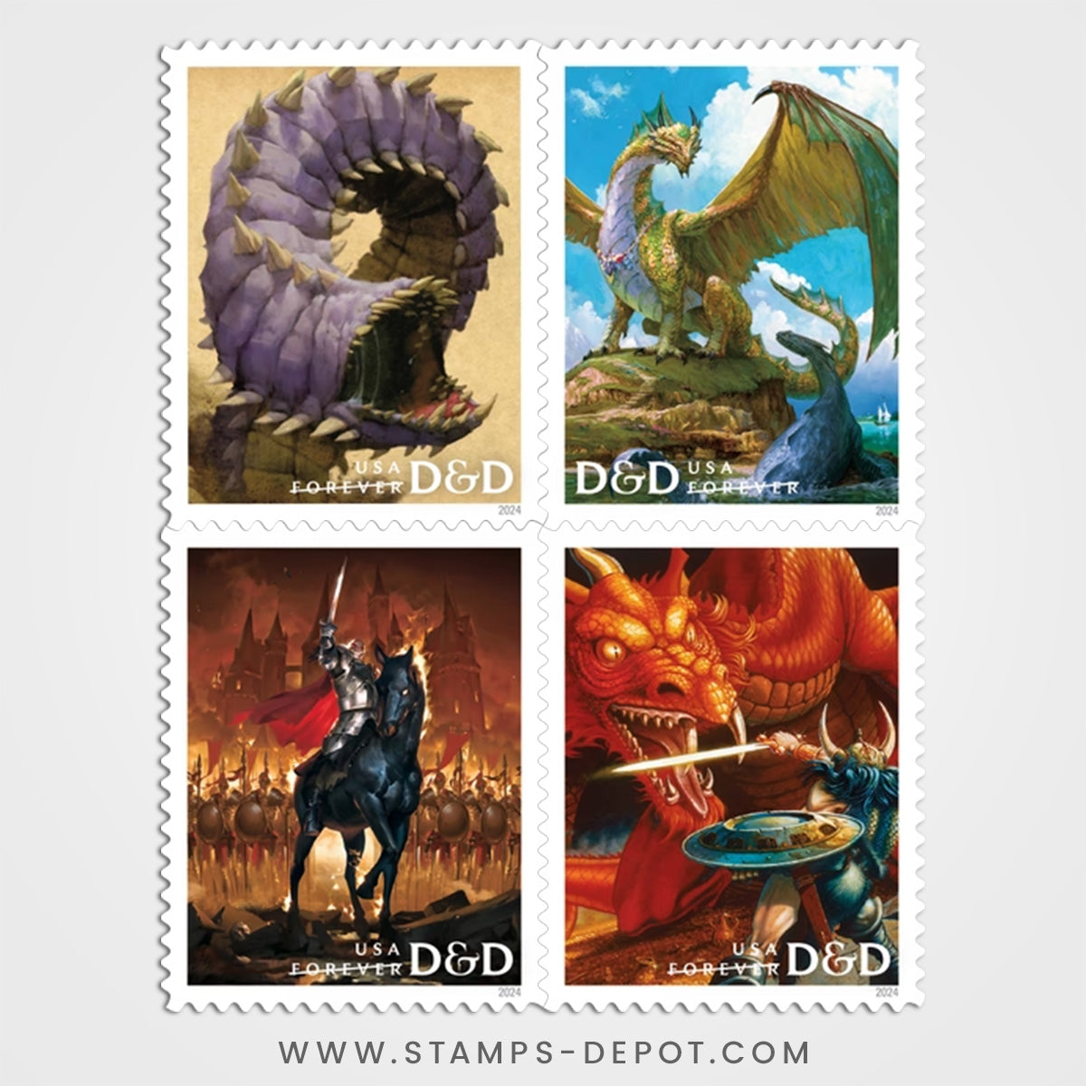 Dungeons & Dragons Stamps