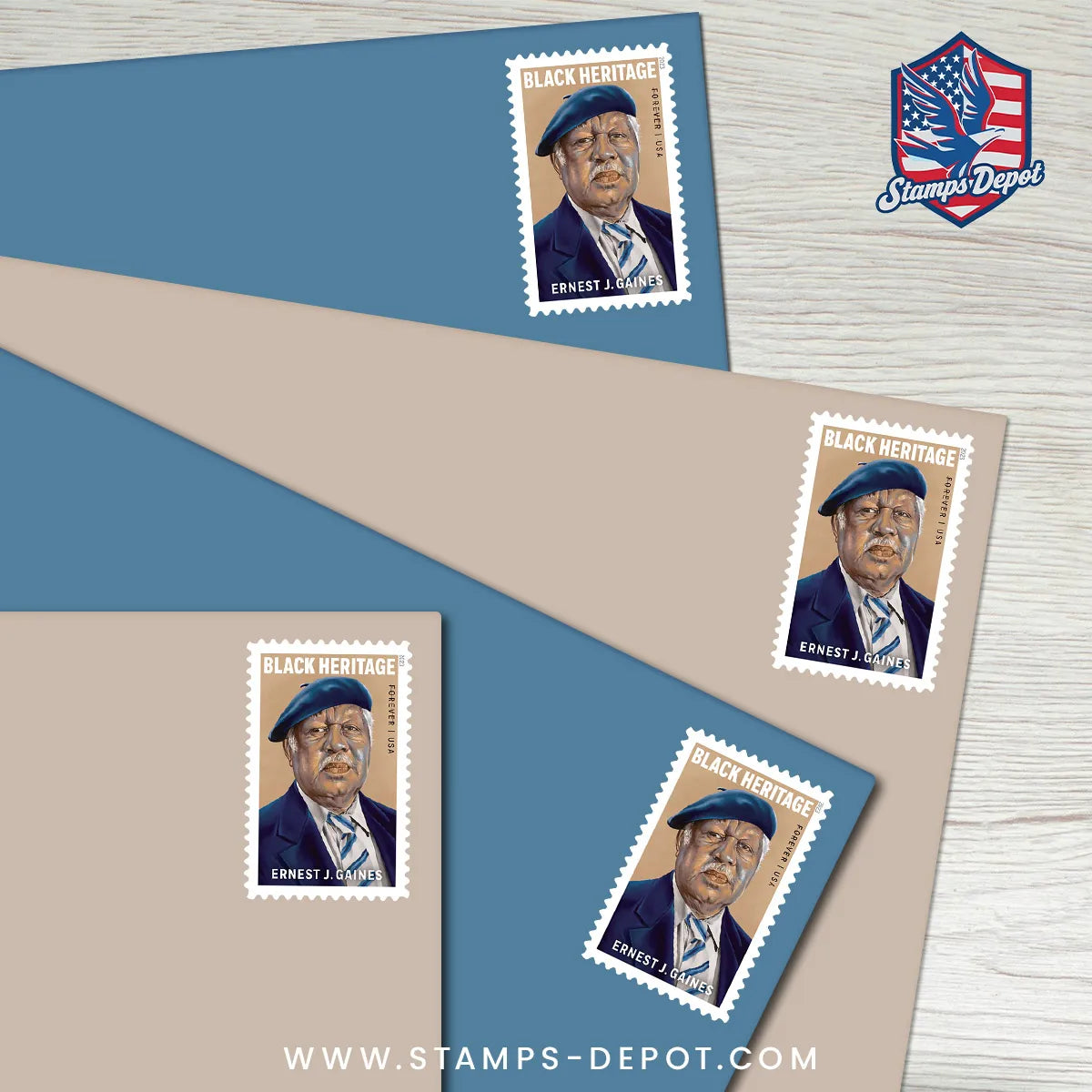 Ernest J. Gaines Stamps