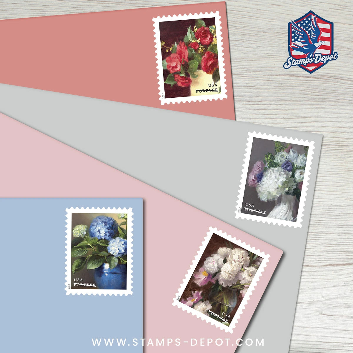 Flowers from the Garden Stamps