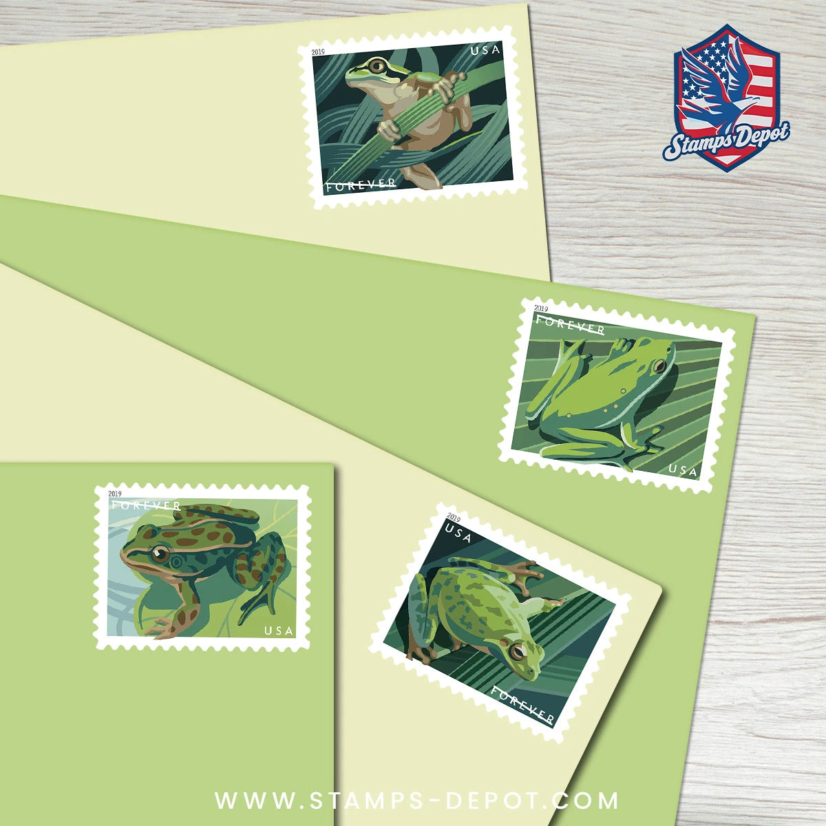 Frogs Stamps