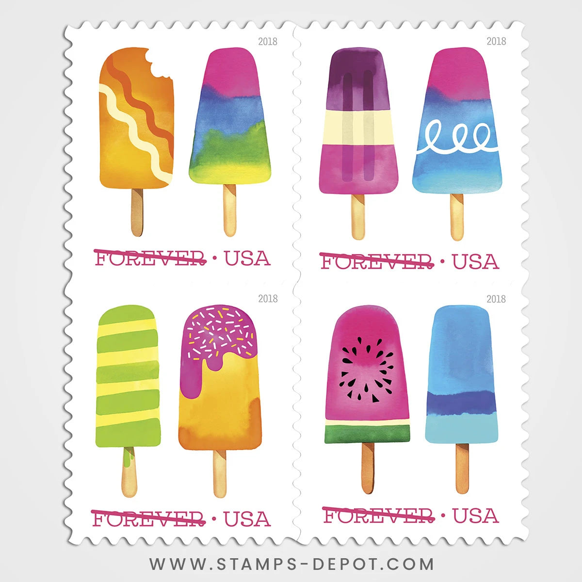 Frozen Treats Stamps