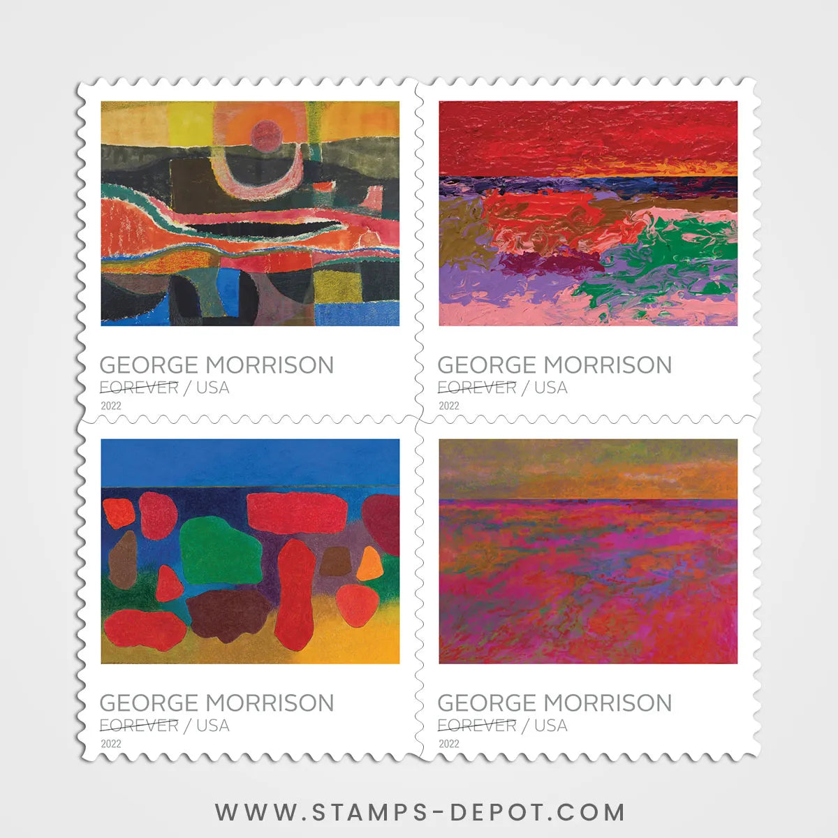 George Morrison Stamps