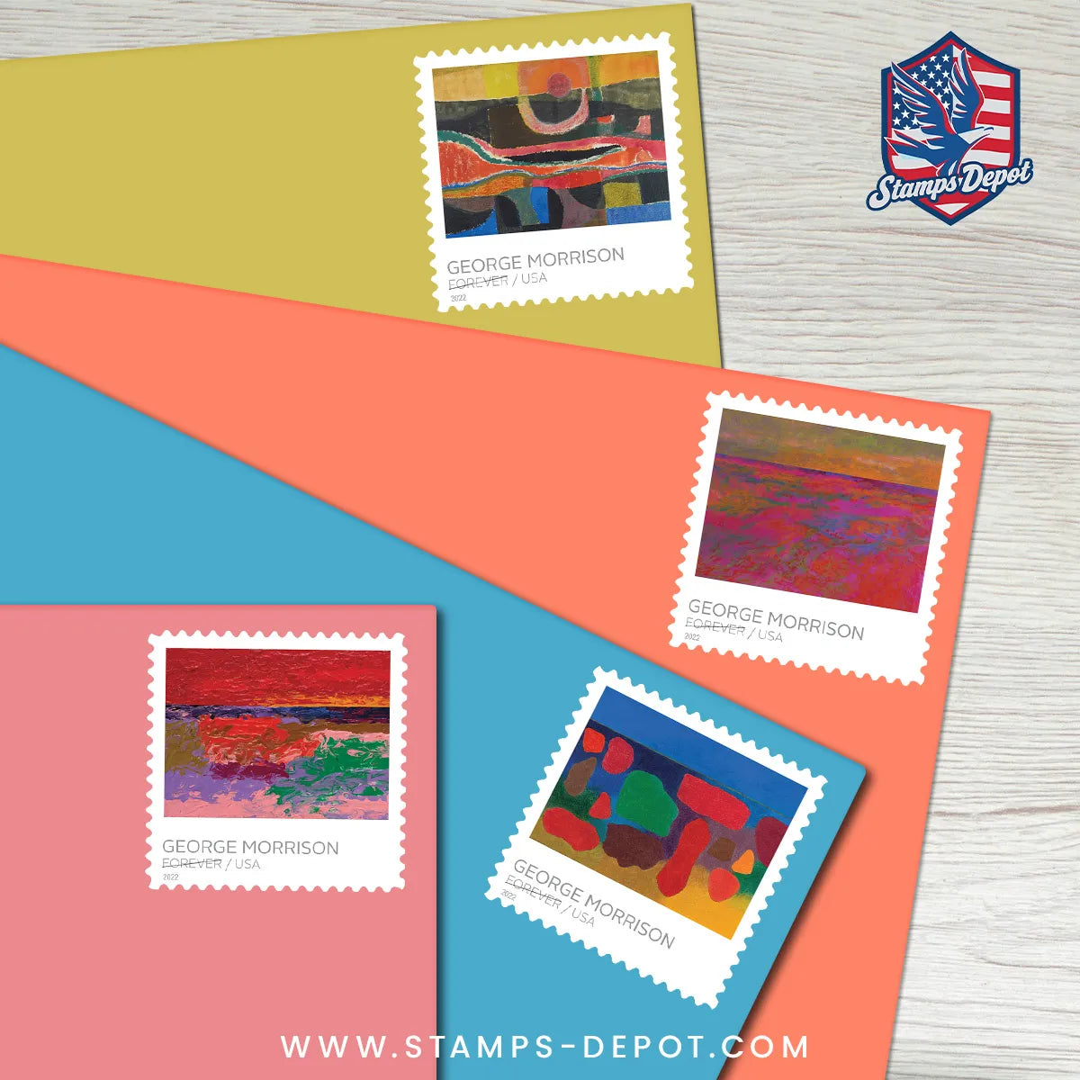 George Morrison Stamps