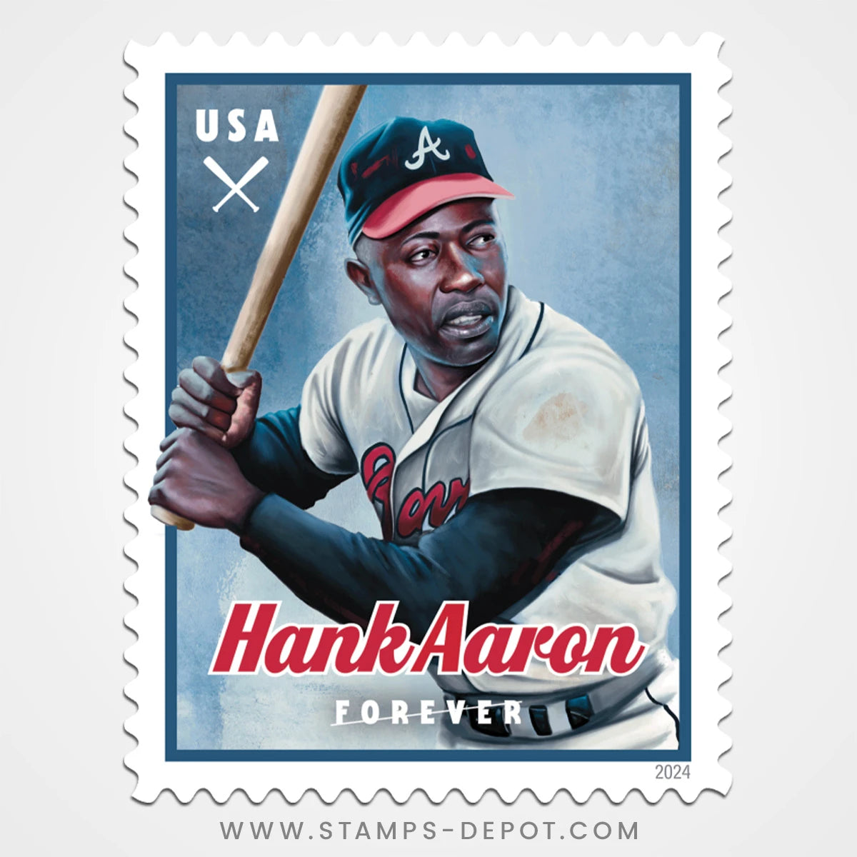Hank Aaron Stamps