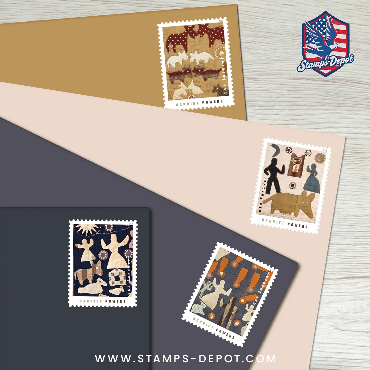 Harriet Powers Stamps