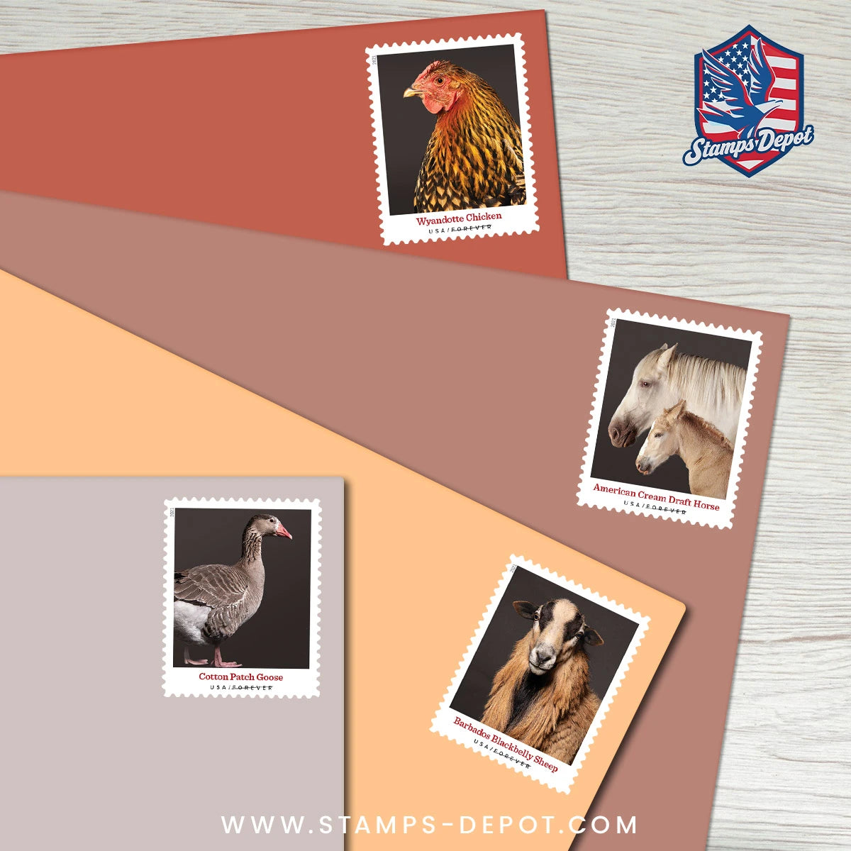 Heritage Breeds Stamps
