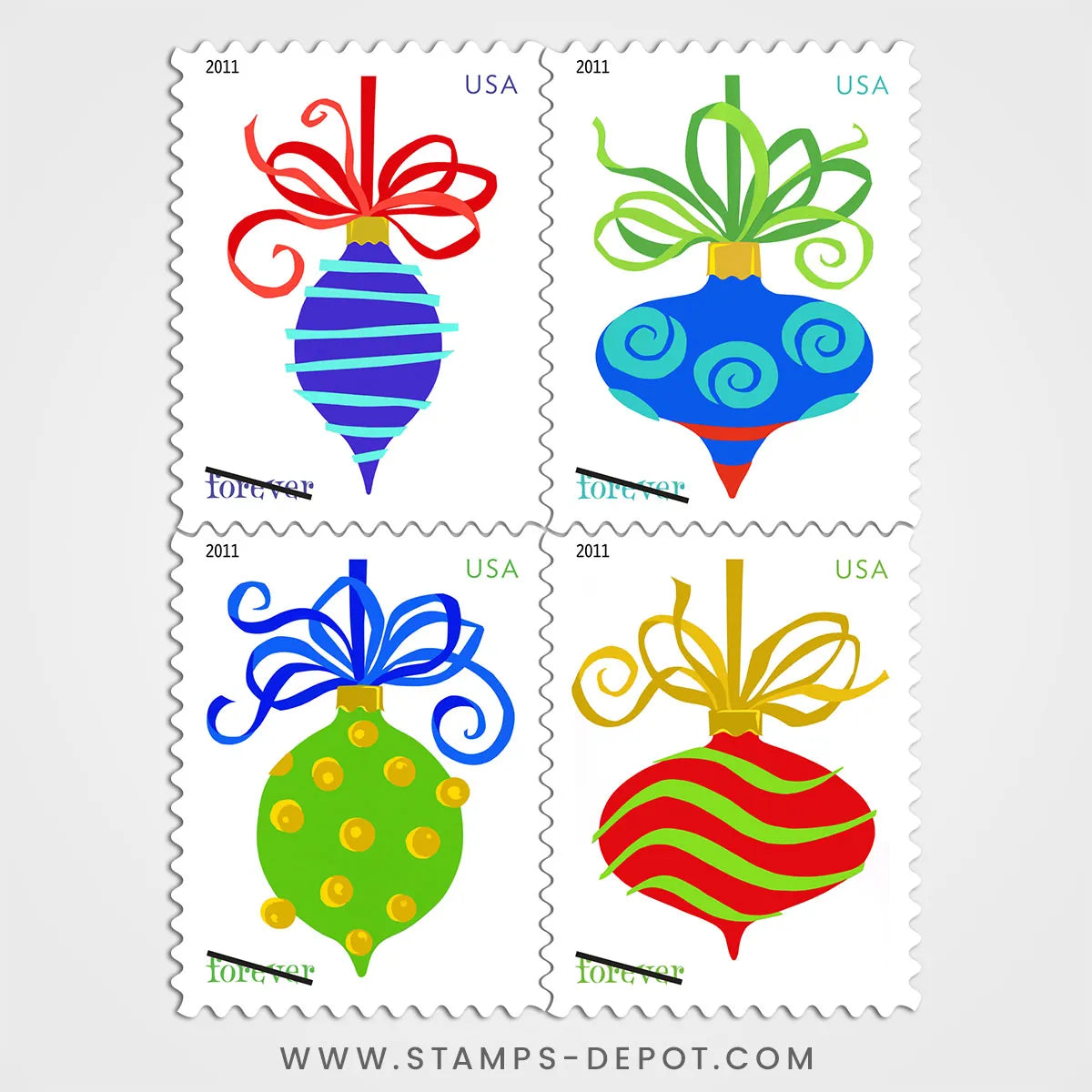 Holiday Baubles Stamps