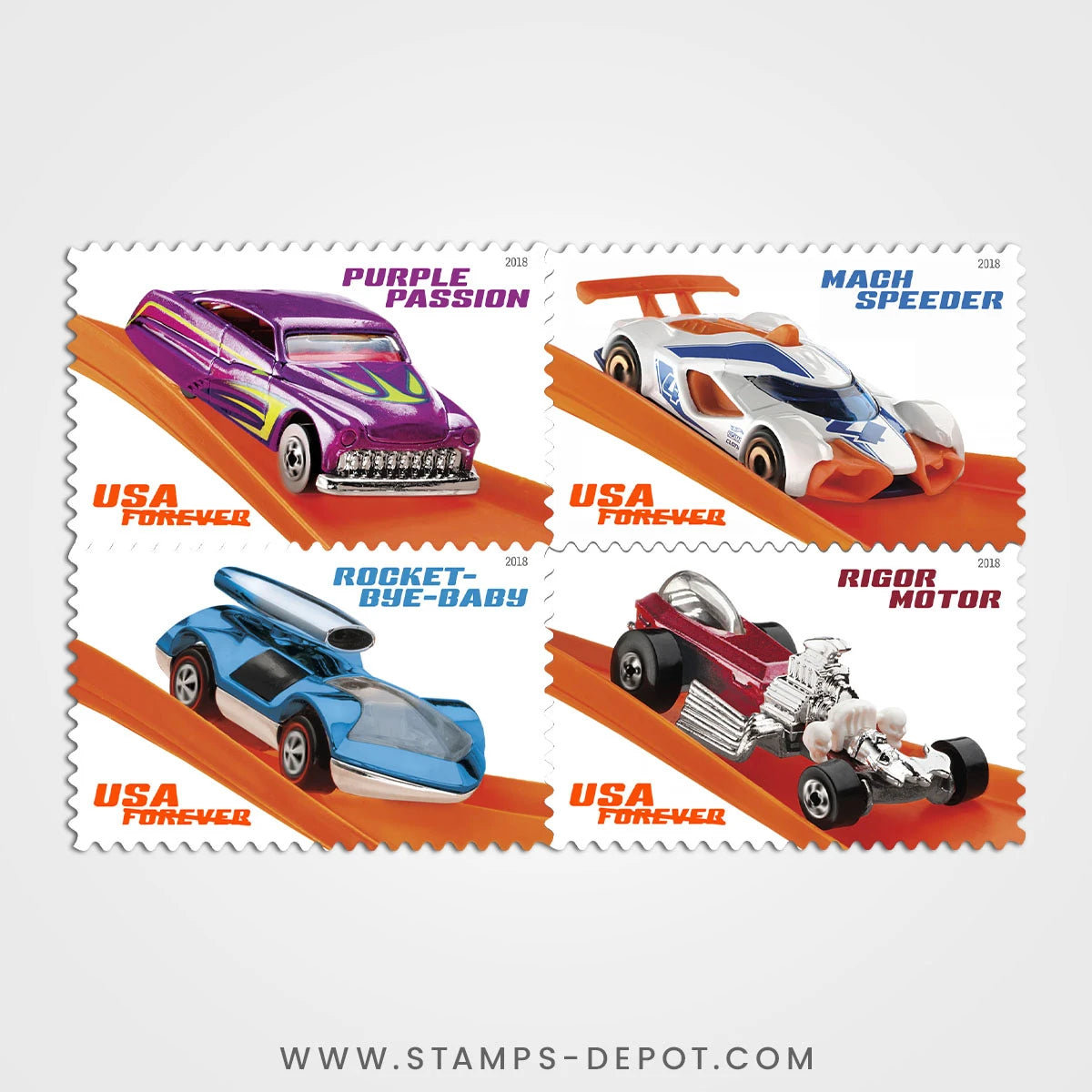 Hot Wheels Stamps
