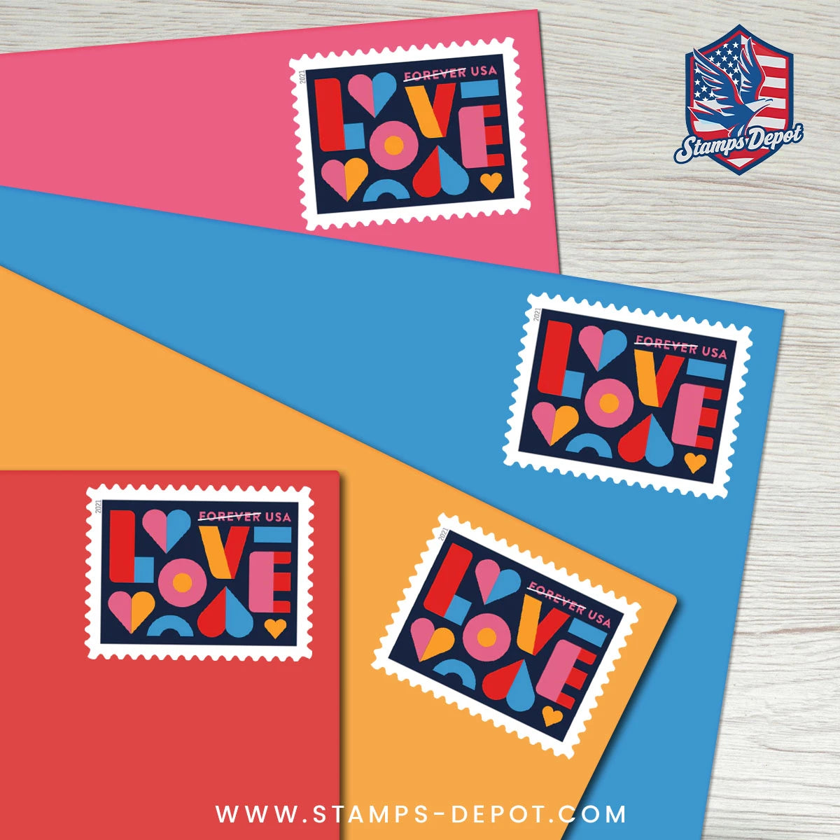 Love 2021 Stamps