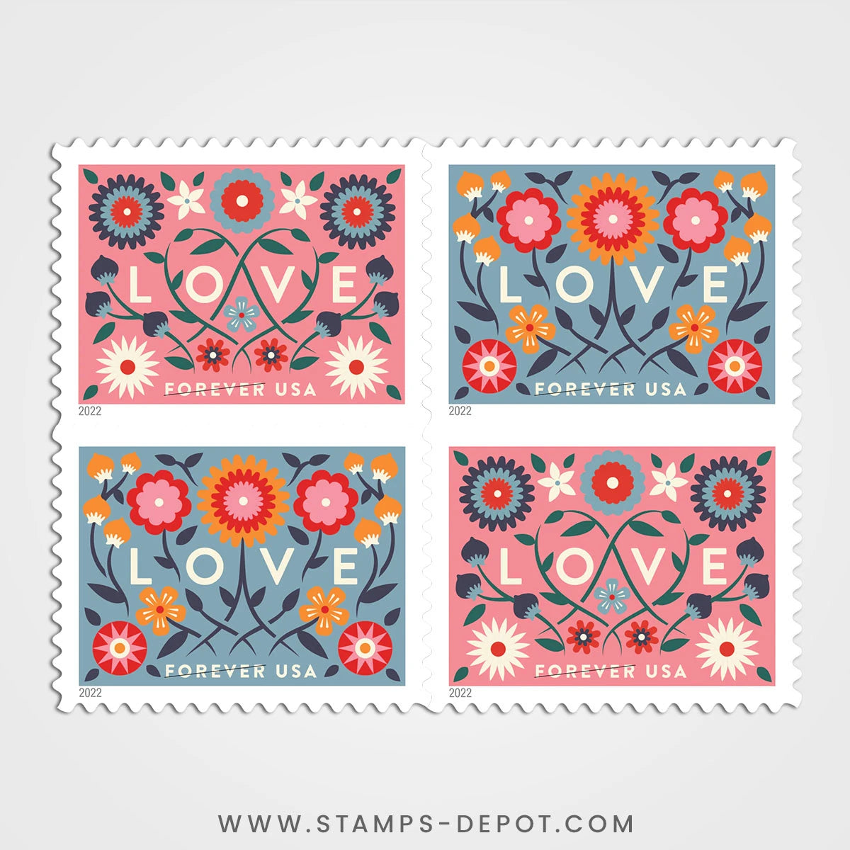 Love 2022 Stamps