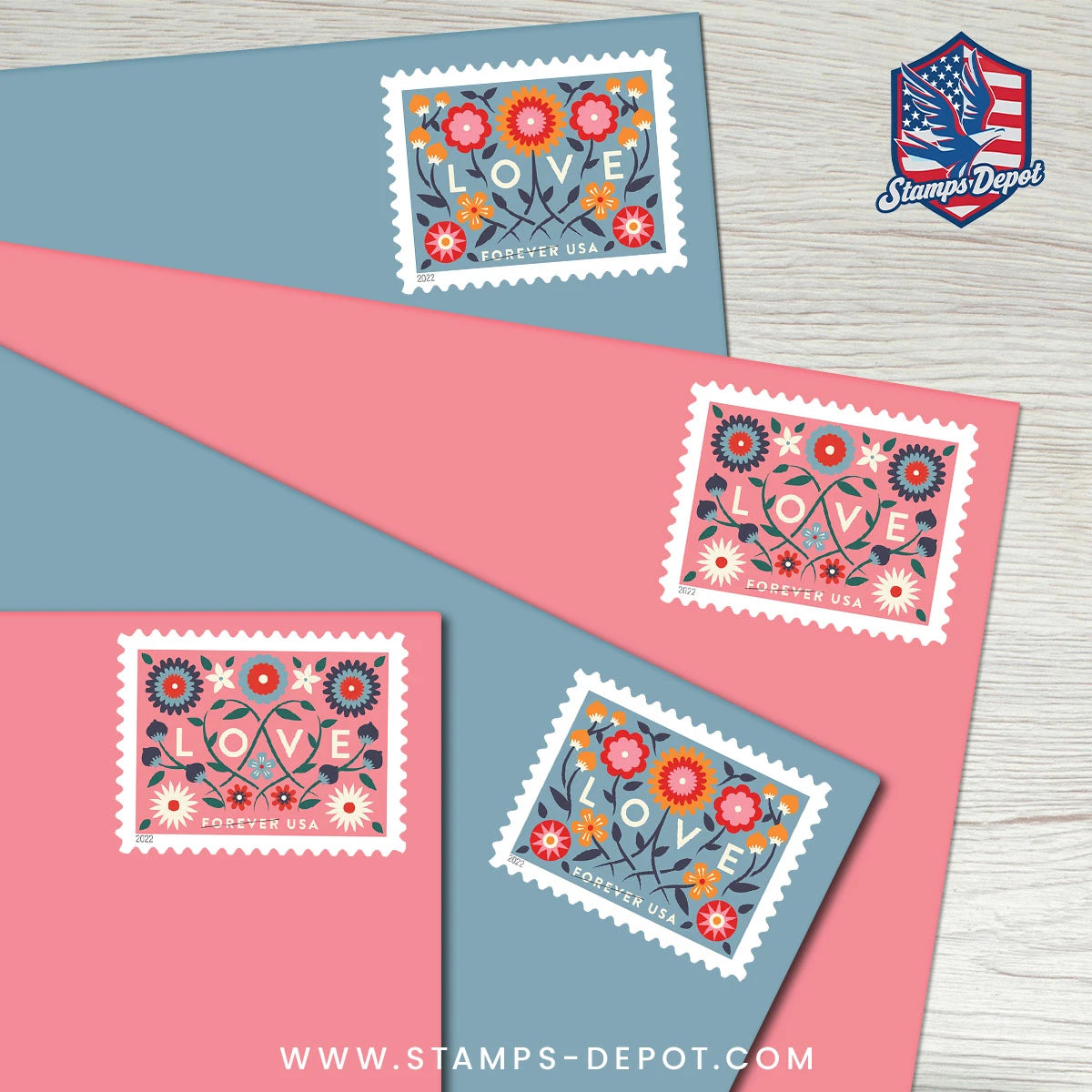 Love 2022 Stamps