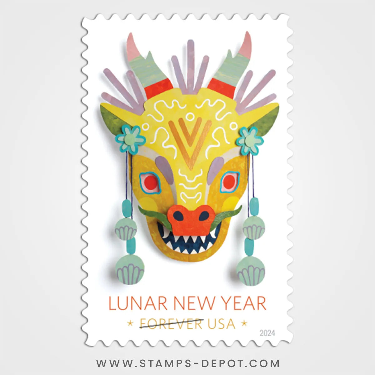 Lunar New Year • Year of the Dragon Stamps