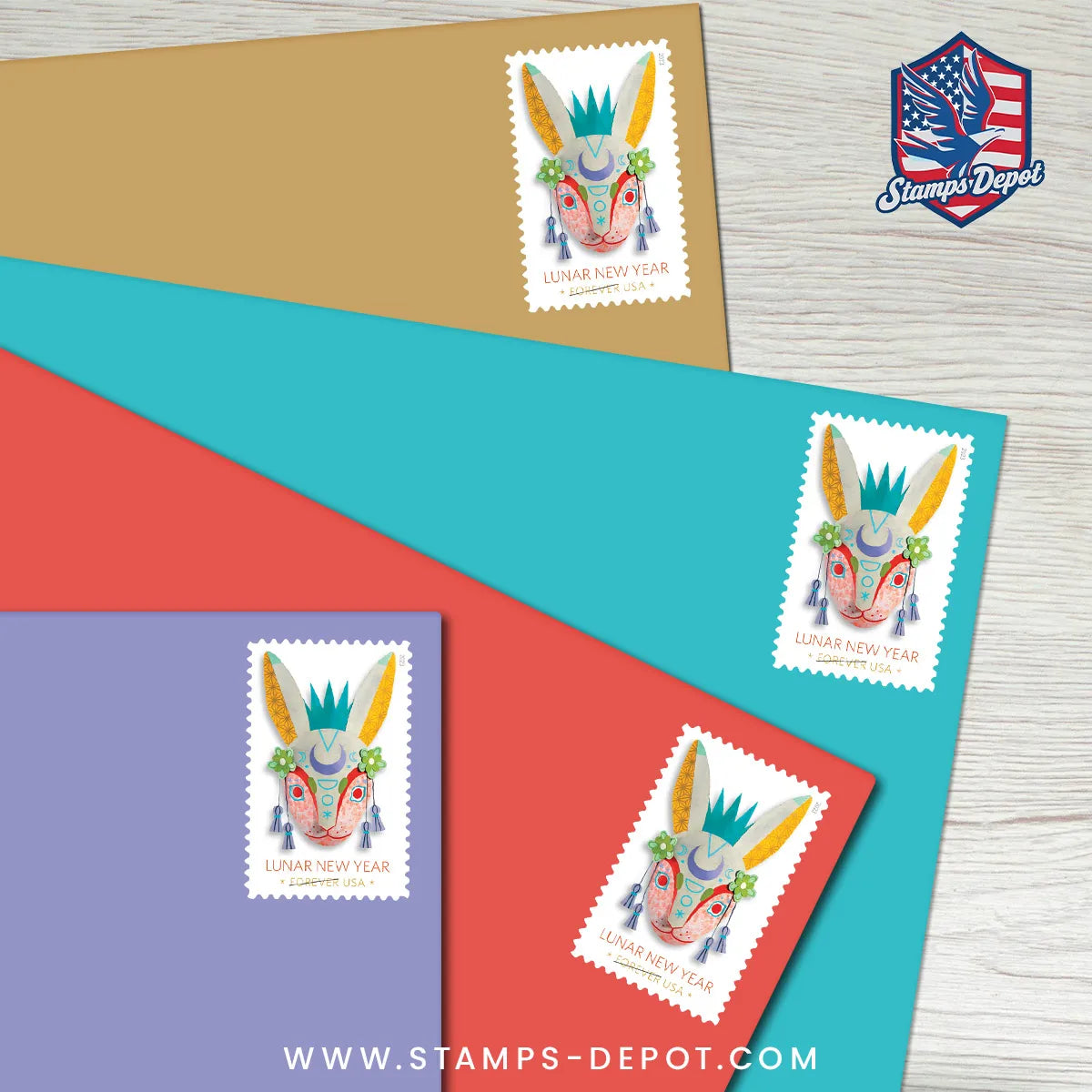 Lunar New Year • Year of the Rabbit Stamps