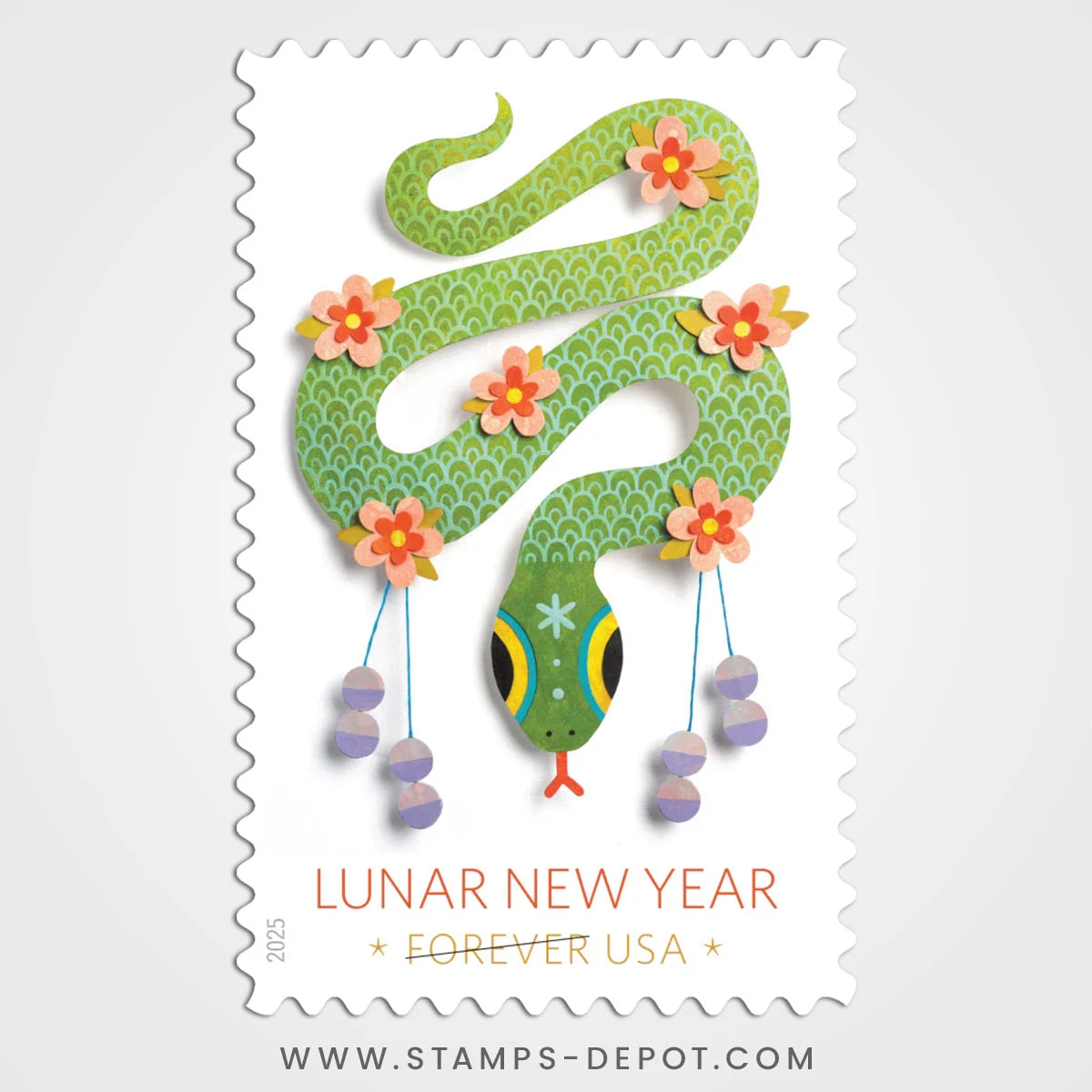 Lunar New Year • Year of the Snake Stamps