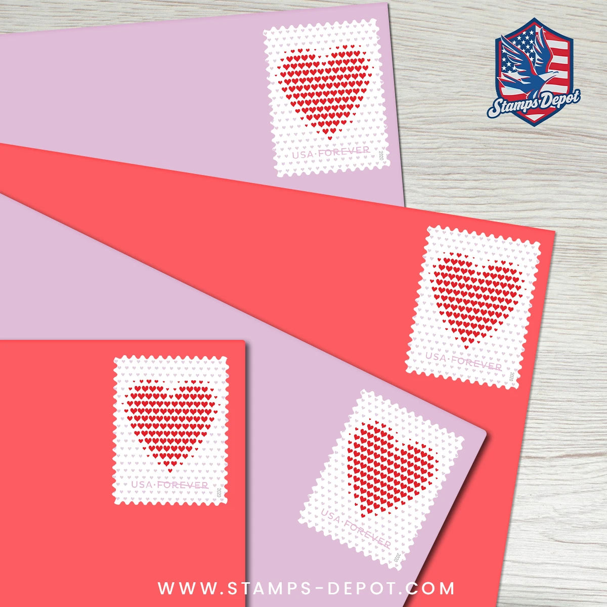 Made of Hearts Stamps