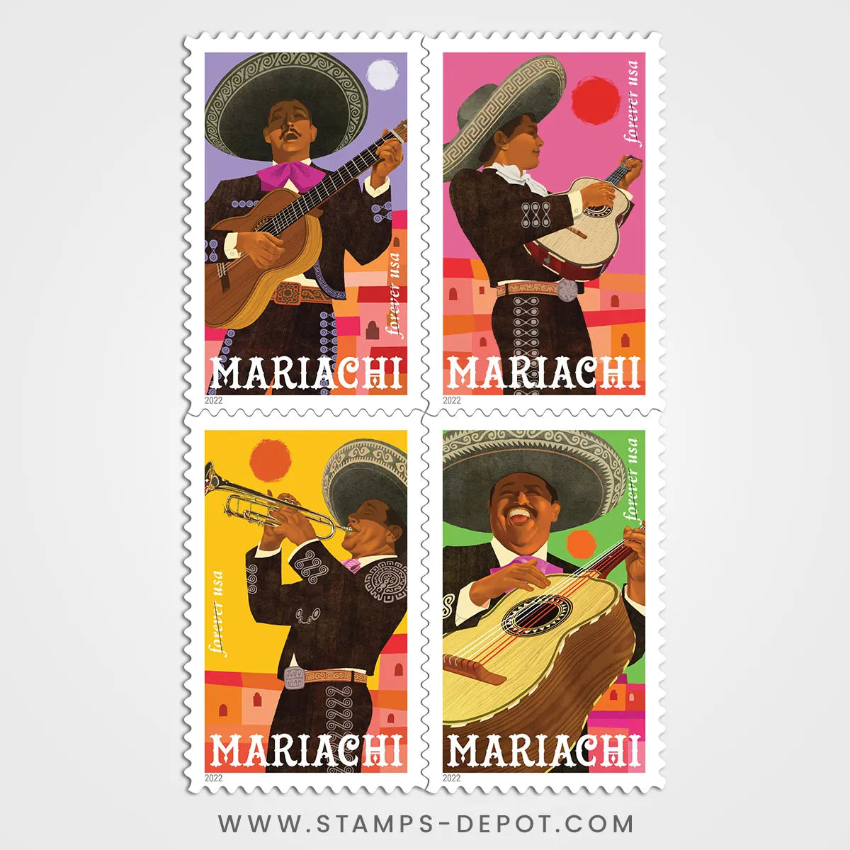 Mariachi Stamps