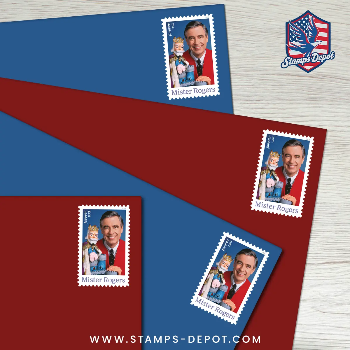 Mister Rogers Stamps