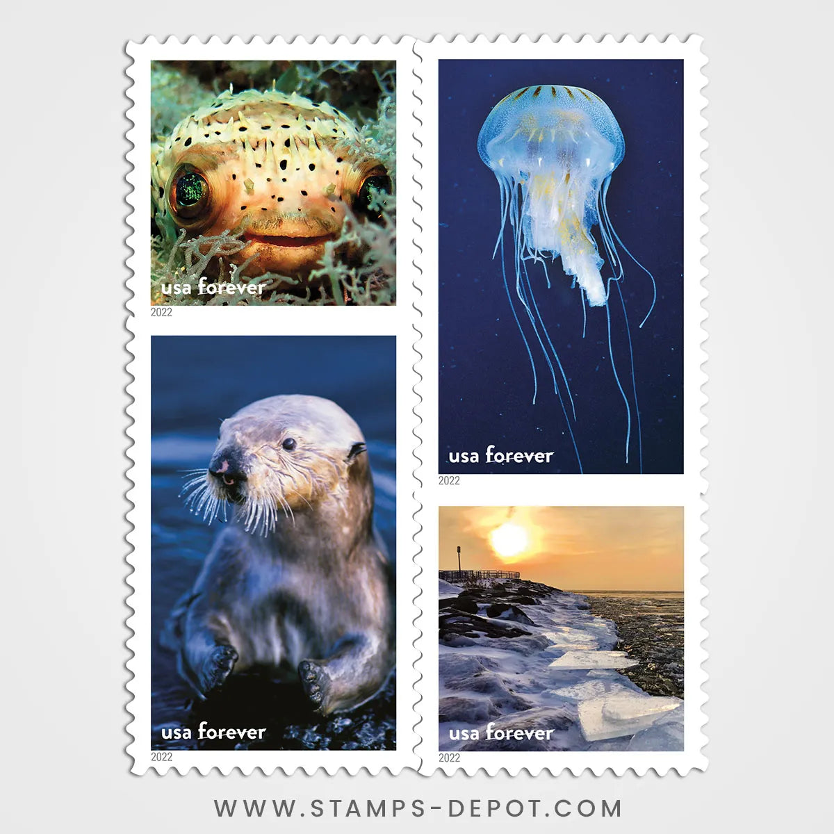 National Marine Sanctuaries Stamps