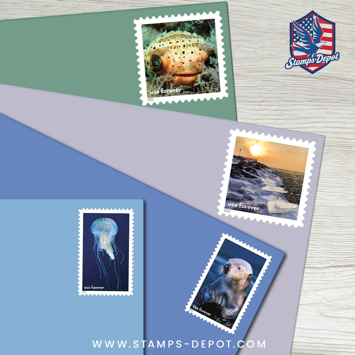 National Marine Sanctuaries Stamps