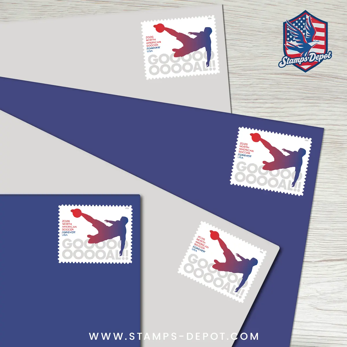 North American Soccer Stamps