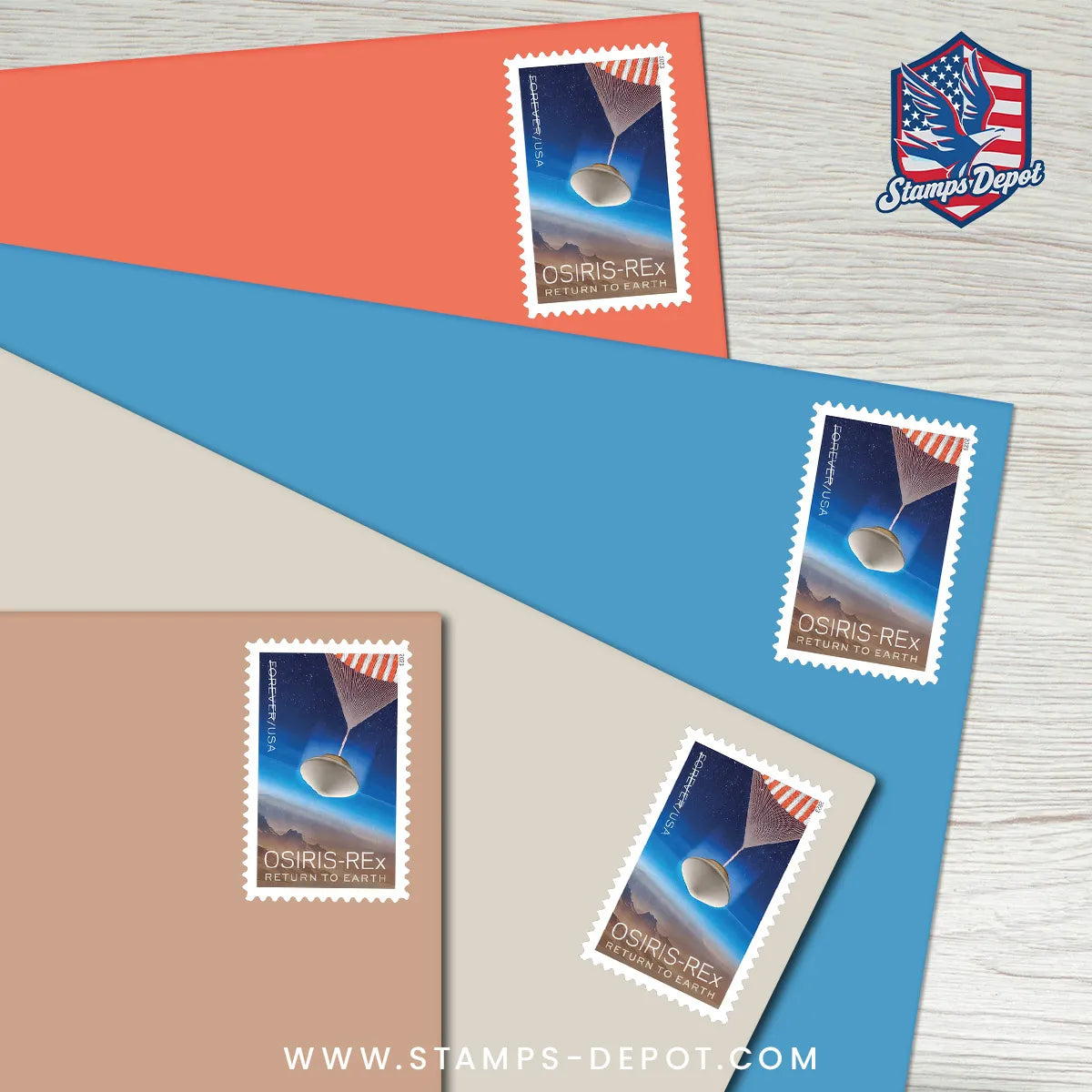 OSIRIS-REx Stamps