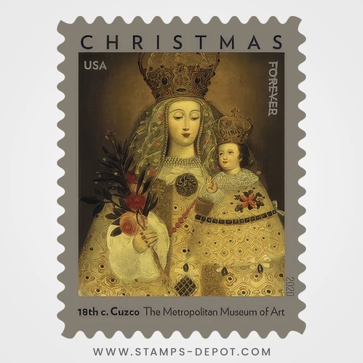 Our Lady of Guápulo Stamps