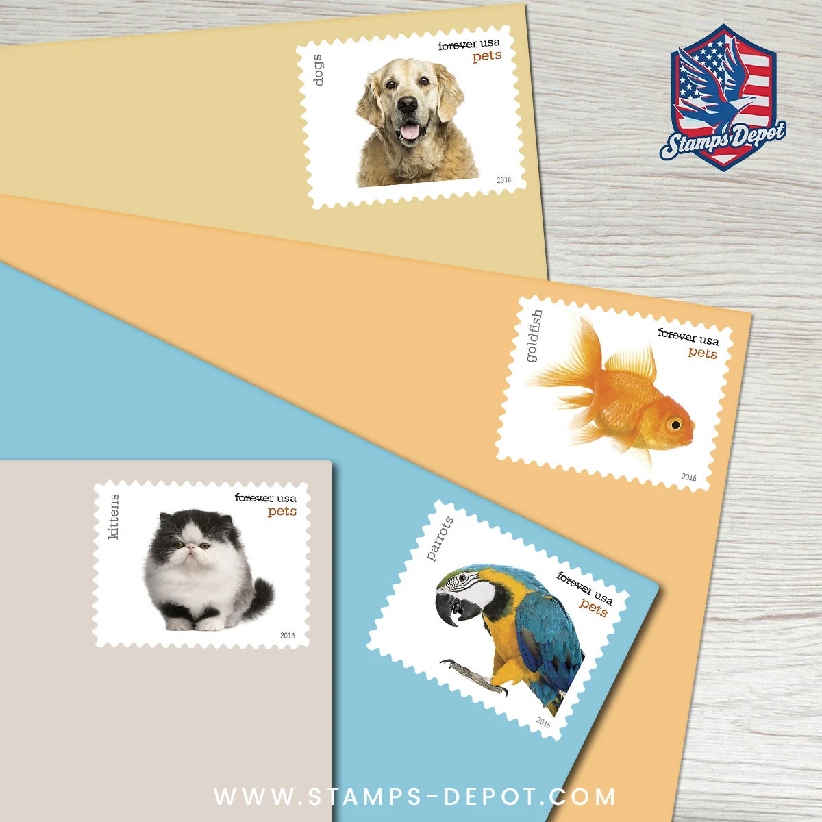 Pets Stamps