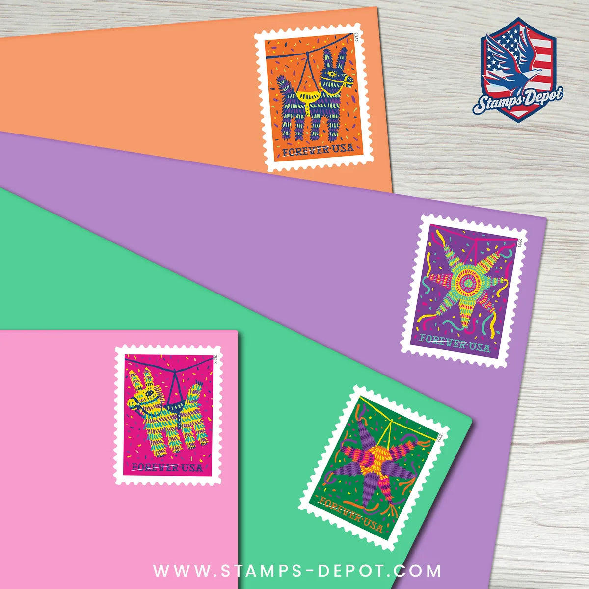 Piñatas! Stamps