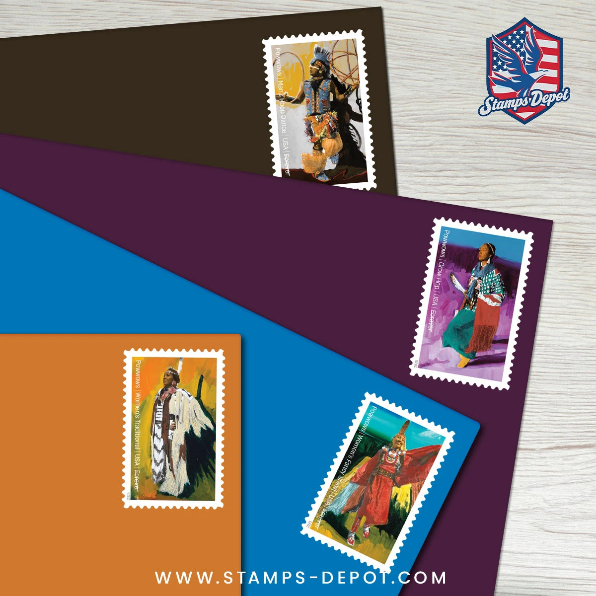 Powwows: Celebrating Native American Culture Stamps