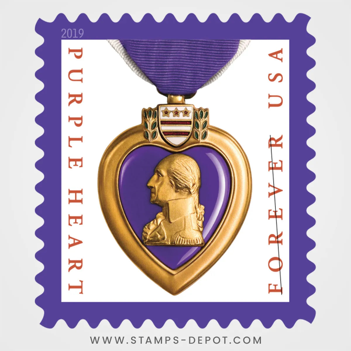 Purple Heart Medal Stamps