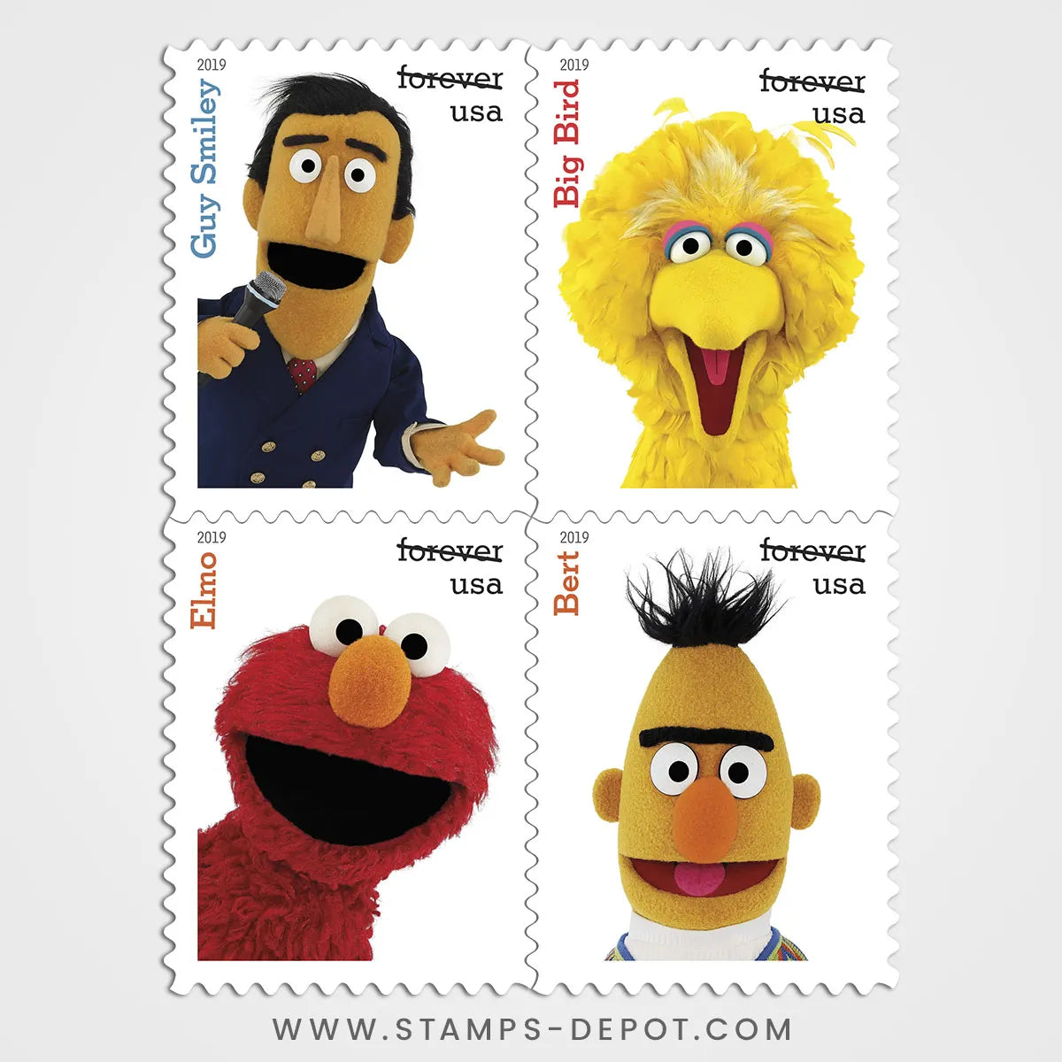 Sesame Street Stamps