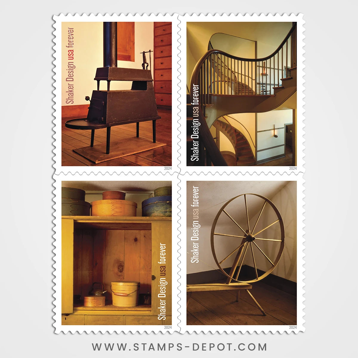 Shaker Design Stamps