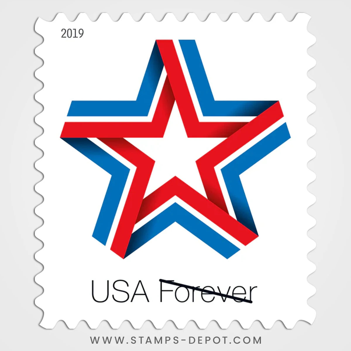 Star Ribbon Stamps