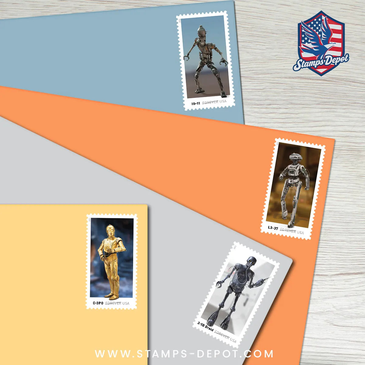 Star Wars™ Droids Stamps
