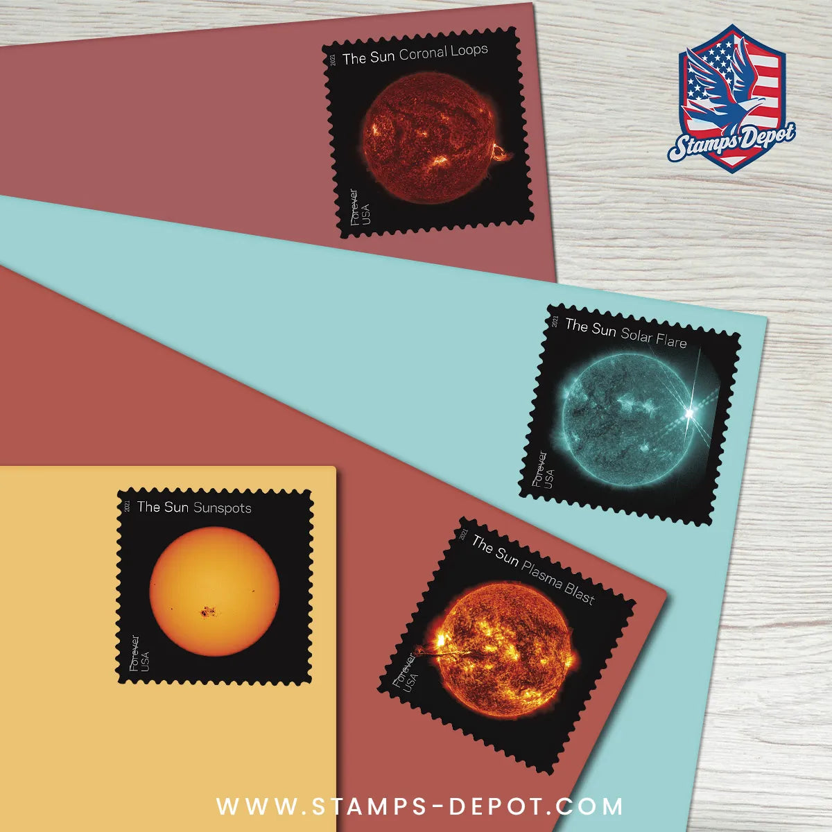 Sun Science Stamps