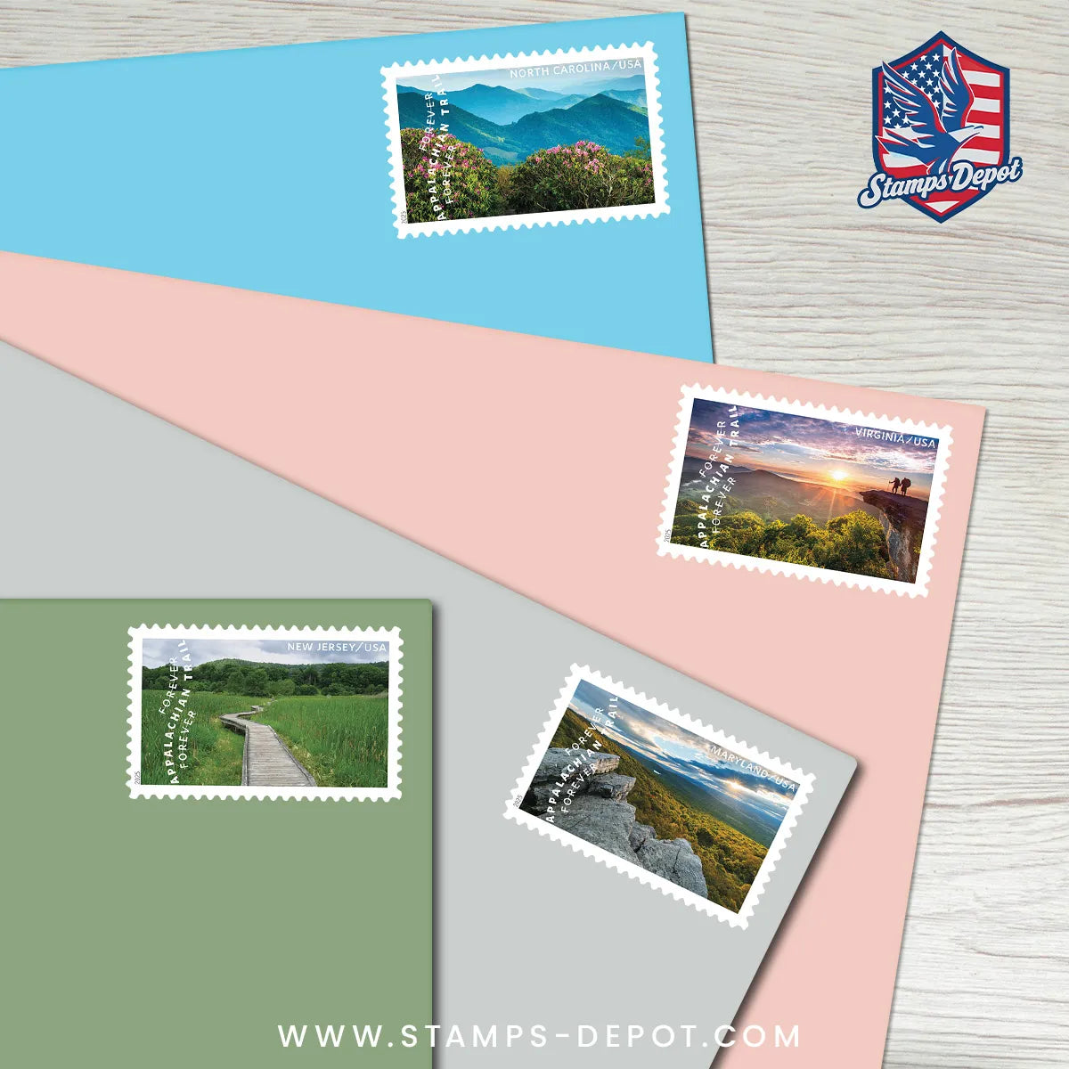 The Appalachian Trail Stamps