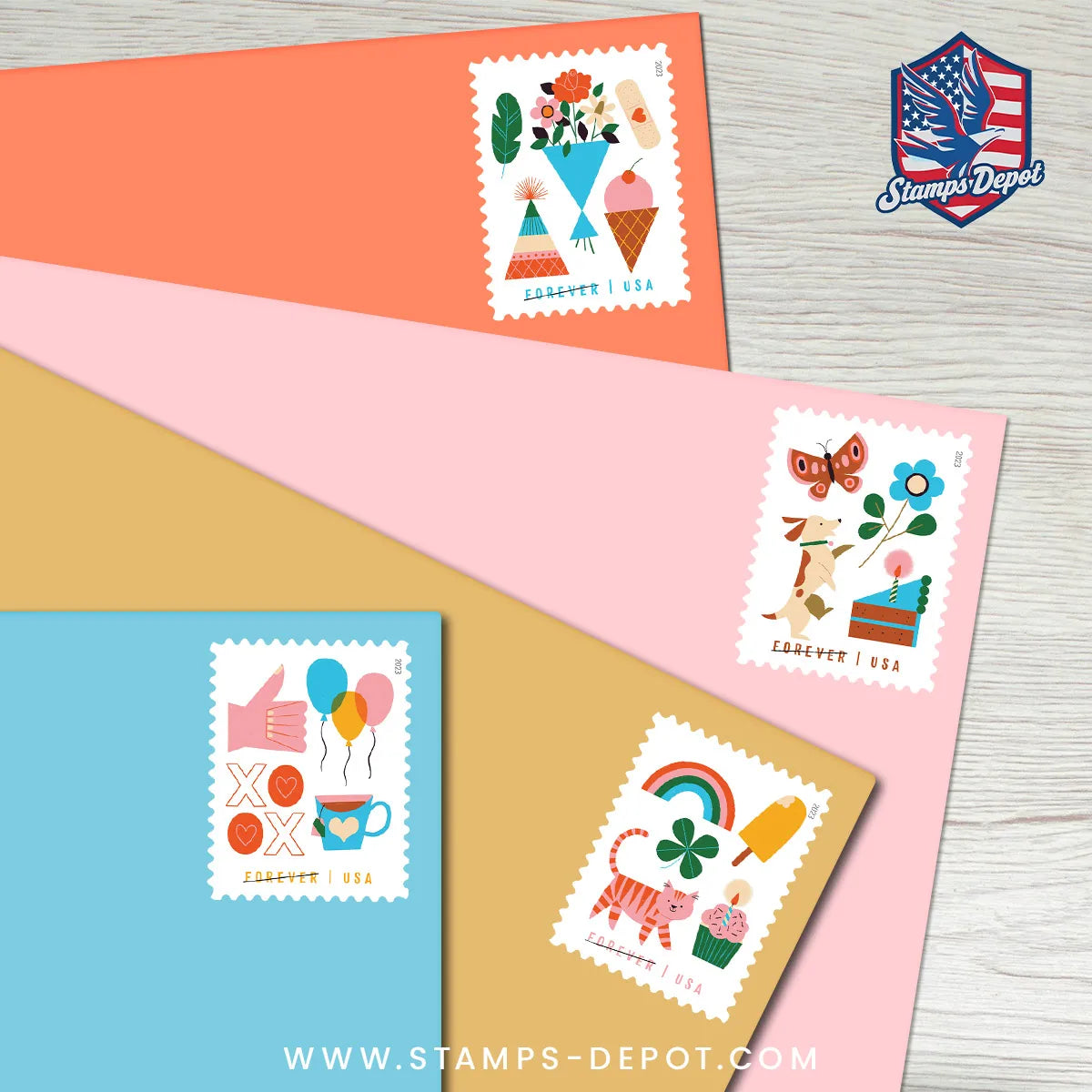 Thinking of You Stamps