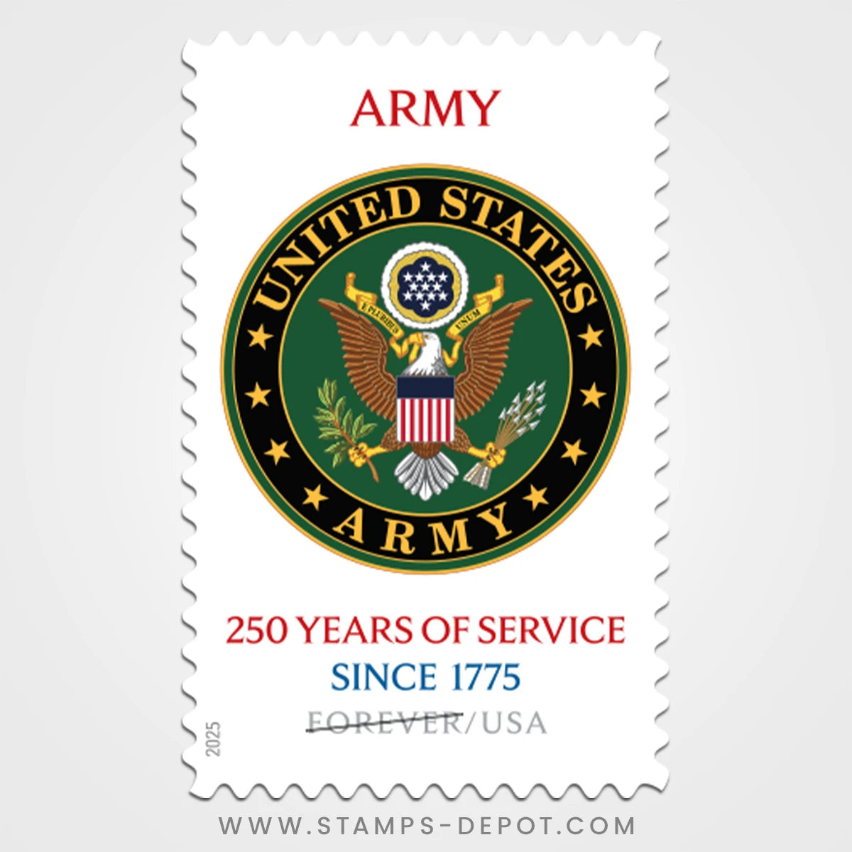 U.S. Army 250th Stamps