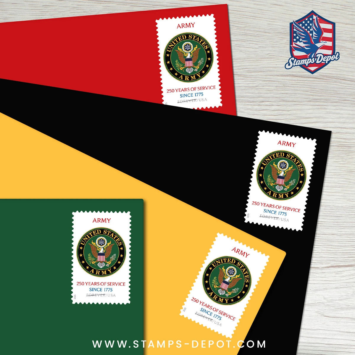 U.S. Army 250th Stamps